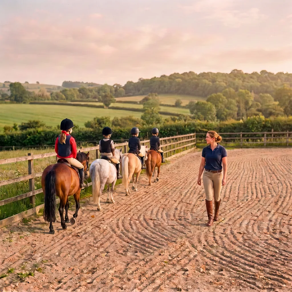 Cours de poney à Saint-Méard-de-Gurçon, Dordogne